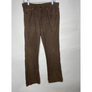 VTG 70's Levi's 517 Corduroy Tan Talon Pants Men's Waist 33" x 36" Made In USA